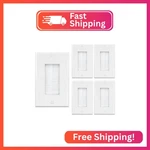 Iwillink Brush Wall Plate (5 Pack), Cable Pass Through Insert For Wires, Single. Fixed Price $16.40.