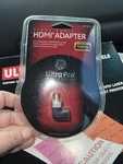 Ge 87724 Ultra Pro Right Angle Hdmi Adapter Full Hd 1080p 90 Degrees New. Fixed Price $5.99.