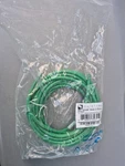 New Quiktron Non Booted Cat 6 20ft Green Copper Network Patch Cable 566-120-020. Fixed Price $12.50.