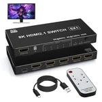 8k Hdmi Switch 5 In 1 Out Splitter - 60hz/4k 120hz Switcher Po.... Fixed Price $52.14.