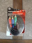 Ge Component Video 6' Copper Conductor Cable - Rca Male To Model Av23296. Fixed Price $9.99.
