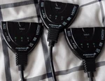 Lot: Qty 3 - Fosmon Hdmi Switch 3:1 Splitter Full Hd 3d 4k Hd8061. Fixed Price $9.99.