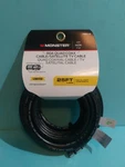 Monster 140032-00 Just Hook It Up 25 Ft. Weatherproof Video Coaxial Cable New. Fixed Price $9.00.