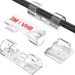 Adhesive Cable Clips Clear (40pcs, M), Upgraded Wire Holders For M,. Fixed Price $11.53.