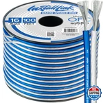 Install Link 16 Awg Marine Speaker Wire Tinned Ofc, 100ft - Blue/white. Fixed Price $56.73.