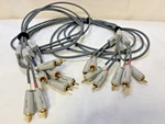 Binary High Performance Audio Interconnect Cable Snap Av 6' Cl3 Rated Lot Of 4. Fixed Price $24.99.
