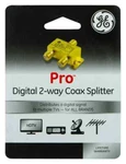 Ge Pro Digital 2-way Coax Splitter 5-2500 Mhz Coaxial Cable. Fixed Price $8.00.