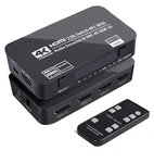 Hdmi Switch 4x1 With Audio Extractor, 4k 60hz Ultra Hd Switcher Opt.... Fixed Price $39.02.