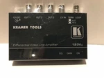 Kramer 123vxl Differential Video Line Amplifier, No Adapter. Fixed Price $27.99.