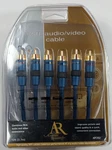 Acoustic Research Av Cable Video Stereo Audio 12ft High Performance Composite. Fixed Price $16.16.