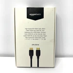 Amazon Basics Hdmi Cable, 3 Feet, 2.1 To Cable Black New Sealed. Fixed Price $10.00.