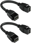 Hdmi Keystone Coupler 4k (2-pack), Jack Inserts Female To. Fixed Price $19.14.