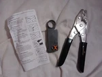 New Leviton Video Coaxial Crimp Tool Kit For Av Connectors 40809-vck. Fixed Price $11.99.