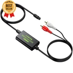 192khz Digital To Analog Audio Converter Spdif Toslink Rca W/ Optical Cable. Fixed Price $21.98.