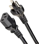 Awg 125 Amazon Basics 6 Feet 3 Prong Ac Power Cord 18 Volts. Fixed Price $7.46.