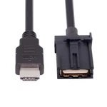 Cablecc High Speed Hdmi 1.4 Type E Male To A Video Audio Black. Fixed Price $28.57.