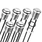 Daiertek 12v Momentary Push Button Switch 12mm Small Metal Pre-wired. Fixed Price $17.58.