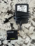 Musou Digital To Analog Rca Audio Converter Adapter + Power Supply. Fixed Price $12.99.