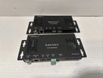 Savant Hcx-4khdr40-00 Hdmi Extender Transmitter And Receiver No Power Adapter. Fixed Price $65.00.