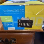 6 Port Phone & Video Module On Q/legrand 6x4 Basic Combo. Fixed Price $19.95.
