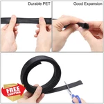 Uxcell 10ft 3/4" Braided Cable Sleeve Wire Protector Black. Fixed Price $20.00.