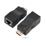 2x Hdmi To Rj45 Network Cable Extender Converter Repeater Over Single 30m Cat.... Fixed Price $22.11.