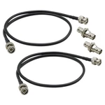 2 Kit Front Mount Antenna Bnc Connect Cables For Shure/sennheiser/audio Technica. Fixed Price $23.98.