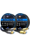 Maximm Hdmi 2.1 Cable 20 Feet, Multicolor, 2 Pack, 8k 60hz 4k 120hz. Fixed Price $35.00.