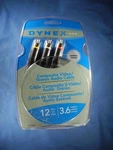 Dynex (dxav062) 12ft A/v Cable For Connecting Standard Definition Components. Fixed Price $6.99.
