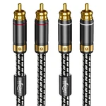 Wekuant Audiophile 3.2ft Rca Cable, 2-male To Braided Hifi Stereo. Fixed Price $57.26.