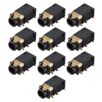 Uxcell 3.5 Mm Audio Jack Connector Pcb Mount Female Socket 6 Pin Black,silver. Fixed Price $12.58.