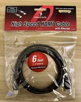 Pearstone Standard Series Hdmi To High-speed Ethernet Cable - Black, 6'. Fixed Price $1.99.