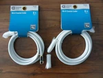 2 New Commercial Electric 6 Foot Rg-6 Coaxial Cables #179 847 Free Us Shipping. Fixed Price $18.13.