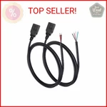 Ksopuert 2pcs Usb A Female Plug To Bare Wire Open End Cable 3.3ft(100cm) 5v 2.1a. Fixed Price $15.28.
