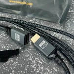 Twozoh 4k Uhd Hdmi Extension Cable 2m Braided High Speed 60hz Hdr 3d. Fixed Price $11.88.