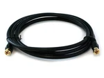 Monoprice Rg6 Quad Shield Cl2 Coaxial Cable With F Type 6 Feet, Black. Fixed Price $15.99.