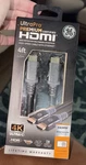 Ge 4k Uhd 4ft Ultra Pro Premium Certified High Speed Hdmi Cable With Ethernet. Fixed Price $10.00.