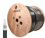 Logico-rg11 Tri Shield Direct Burial-500ft Spool-rg11dbt500. Fixed Price $50.00.