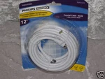 Philips Digital Coax Cable Satellite A/v Cd Dvd 12 Ft. Fixed Price $14.87.