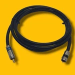 Atari Nintendo Sega 6ft. Rf Cable Rca To Coax F Connector. Fixed Price $10.85.
