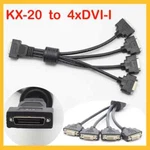 M9140 Kx-20 To 4 X Dvi-i Adapter Cable 4-screen Lp Pcie X16 Kx20 Dvi. Fixed Price $59.85.