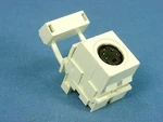 Leviton Almond Quickport 4-pin S-video Jack 110 Termination Cat 5 5e 6 40734-sva. Fixed Price $1.55.