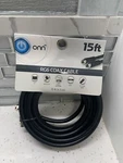 Onn Rg6 Coax Cable 15 For Tv Dvd Dvr Receiver Satellite 1927a. Fixed Price $7.00.