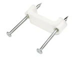 Startech Cbmdnmcc2 100 Pack Cable Clips W/ Steel Nails White. Fixed Price $25.94.