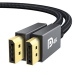 Ivanky Vesa Certified Displayport Cable, 6.6ft Dp Cable 1.2, 6.6 Feet, Grey. Fixed Price $9.74.
