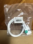 Monoprice Displayport To Vga Cable 3ft White, 28awg, Gold Plated Connectors New. Fixed Price $12.99.
