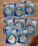 Cablestogo Cat6 Ethernet Cables Lot Of 8 14ft Green Network Patch Cords New. Fixed Price $19.99.