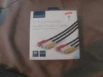 Insignia- 12' Composite Audio/video Cable - Black. Fixed Price $10.00.
