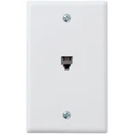 Newhouse Hardware White Surface Phone Jack Plate, 1-pack 1 Pack,. Fixed Price $8.99.