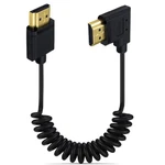 Kework 3.9ft Hdmi 4k 60hz Coiled Cable, Left Angle 2.0 3.9 Feet, Black. Fixed Price $22.96.